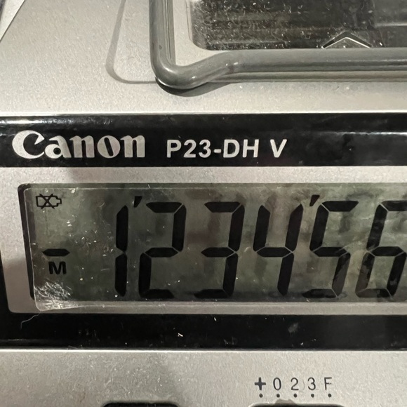 Canon P23-DH V Clock & Calendar‎ Printing Calculator/Adding Machine - Picture 5 of 6